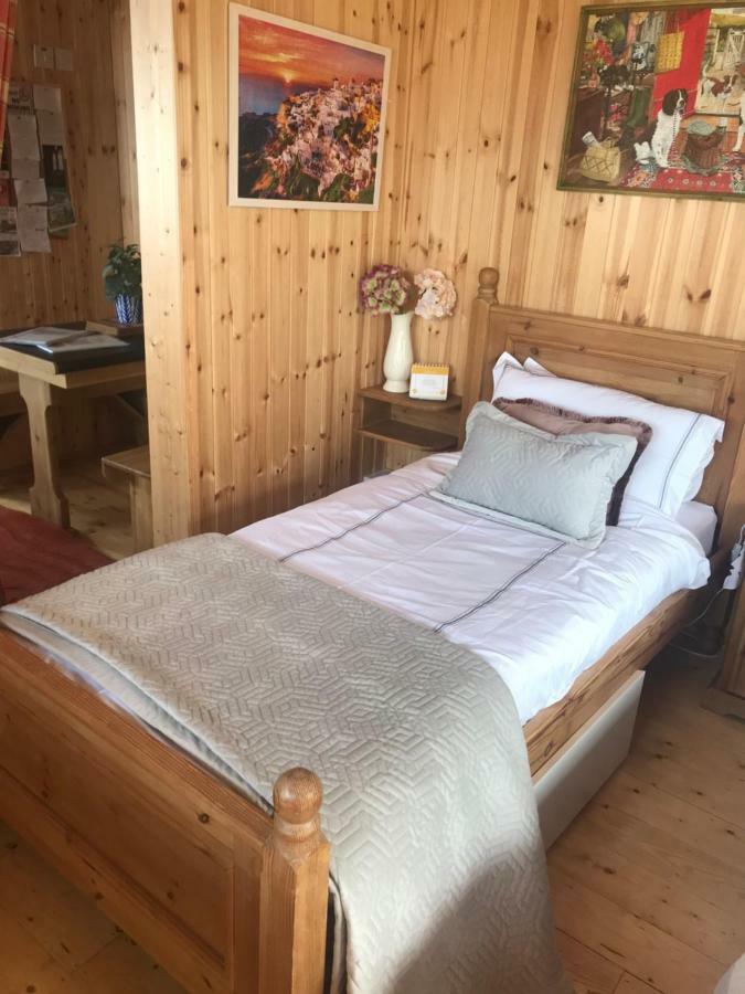 Cozy Countryside Log Cabin Kilkenny Exterior foto